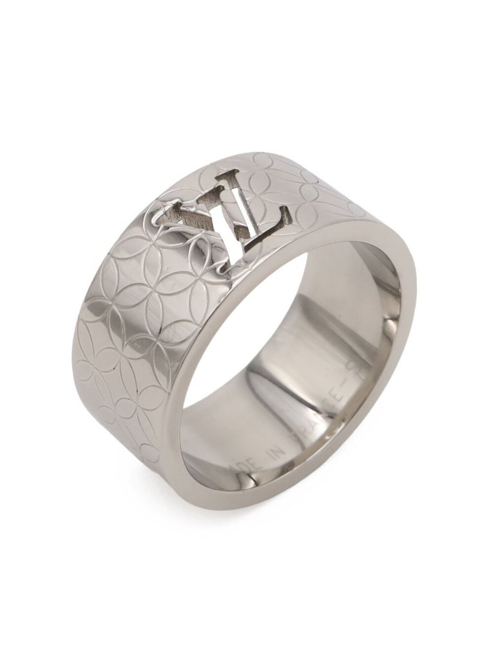 Louis Vuitton Bague Ring SS Stainless Steel